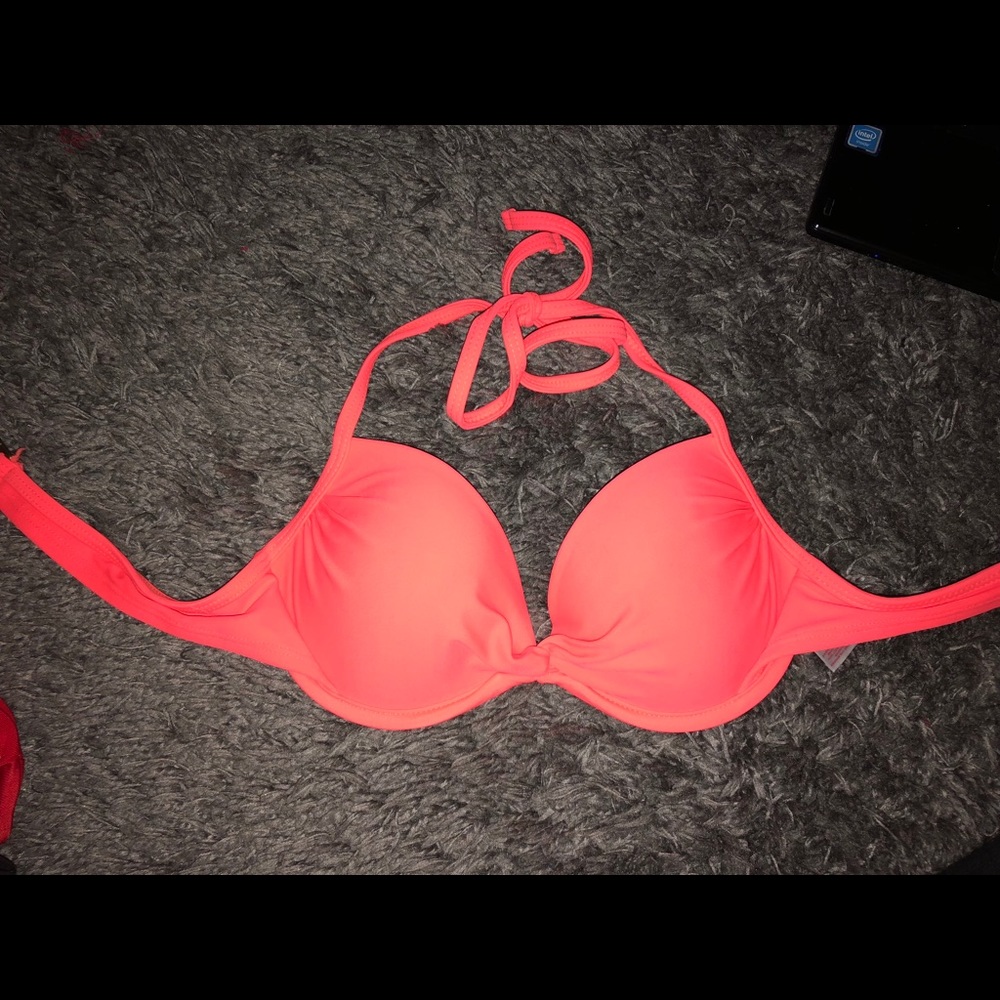 Push up swim suit top